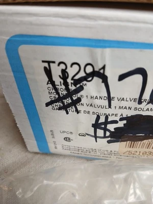 Moen T3291 Align 1-Handle Moentrol Valve Trim - Chrome Has Scratches - Image 1 of 4