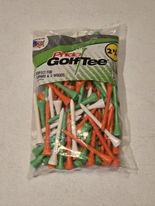 Pride Golf Tee, 100% Solid Hardwood, 2-3/4" Size (90 Tees) Colored Tees - Picture 1 of 2