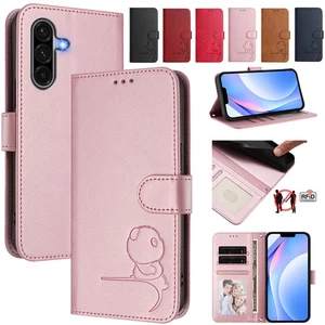 For Samsung A16 A26 A36 A56 A05S A15 A35 A55 A54 Case Leather Wallet Flip Cover - Picture 1 of 38