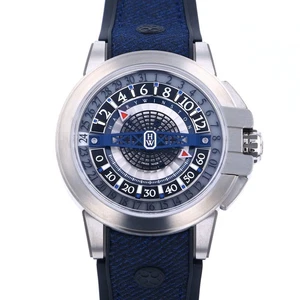 Harry Winston Ocean OCEAHR42ZZ001 silbernes/schwarzes Zifferblatt  - Bild 1 von 5