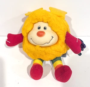 Vintage 7” Plush RAINBOW BRITE 1983 Yellow Star Bright SPRITE Hallmark w/ TAG - Picture 1 of 8