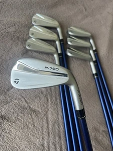 2021 TaylorMade P790 Iron Set (4-P) w/ Tour AD Graphite Regular Flex Shafts - Picture 1 of 11