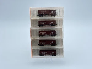Kadee Micro-Trains - N - PRR Pennsylvania - Rib Side Hoppers 5 pk - Train 56062 - Picture 1 of 8