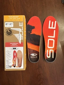 Brand new SOLE brand Performance WIDE medium Insoles - M6 W8 - Picture 1 of 11