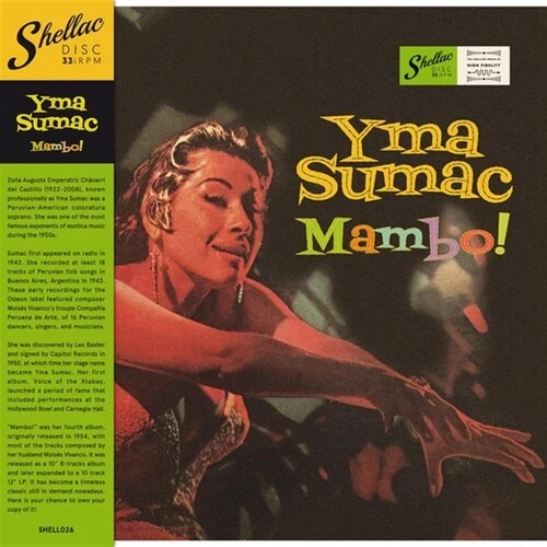 Yma Sumac - Mambo [New Vinyl LP] Spain - Import - Image 1 of 1