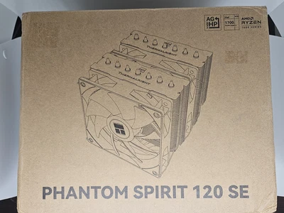 Thermalright Phantom Spirit 120 SE Black CPU Cooler AM4 AM5 1851 1700 115X 1200