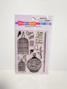 NEU Stampendous Clear Stamps GEBURTSTAGSKÄFIGE SSC1075 - Bild 1 von 2