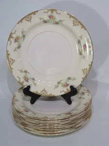 Homer Laughlin Eierschale Nautilus "Aristokrat" 10 Speiseteller 10" - Bild 1 von 3