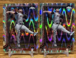 LOTE REFRACTOR EUGENIO SUAREZ RAYWAVE | 2025 Topps Chrome Diamondbacks MARINERS - Imagen 1 de 2