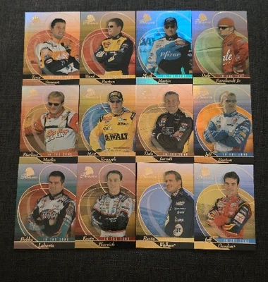 2002 Nascar Press Pass Premium IN THE ZONE 12 Card Set Jeff Gordon Rusty Wallace - Image 1 of 2