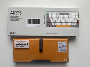 Nuphy Air75 Wireless Mechanical Keyboard and NuFolio Carrying Case - Picture 1 of 8