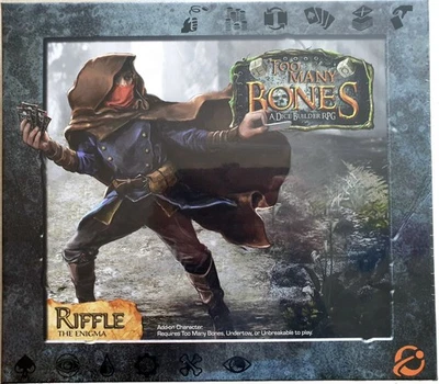 CHIP THEORY GAMES Too Many Bones: Riffle the Enigma (EN), Gearloc, limitiert, Addon-Charakter, neu
