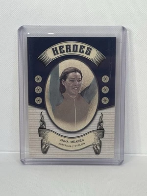 2024 Futera Vintage Multi-Sport ANNA MEARES Heroes /09 SSP CYCLING #MH10 - Image 1 of 2