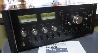 SANSUI CA-3000 Pre-Amplifier Tested Working used from japan - Image 1 of 4