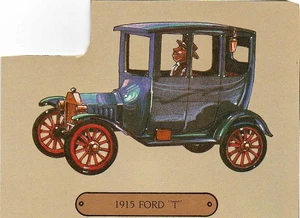 1915 Modell "T" Ford Limousine - Minicraft Highway Pioneers - Maßstab 1:32 ungebaut - Bild 1 von 1