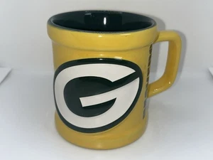 Green Bay Packers COFFEE MUG NFL FOOTBALL Art Deco 3D Mug Gift Vintage - Picture 1 of 7