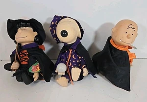 Vintage Gemmy Peanuts Figures CHARLIE, LUCY, SNOOPY Animated Musical READ - Picture 1 of 13