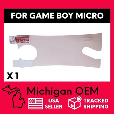 MICHIGAN OEM Screen Protector Film for Nintendo Game Boy Micro GBM Handheld Console