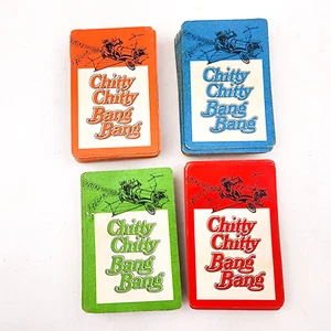 Whitman Chitty Chitty Bang Bang Card Game 1968 4 Decks Missing 3 cards FLAWS - Picture 1 of 14