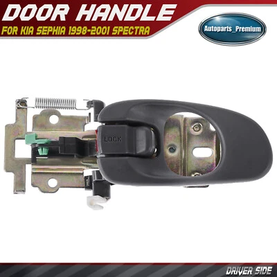 Manija de puerta interior delantera o trasera izquierda gris para Kia Sephia 1998-2001 Spectra Foto 1 de 4