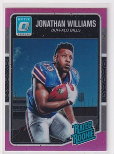 2016 Donruss Optic Pink Prizm Jonathan Williams Rookie #176 TS1