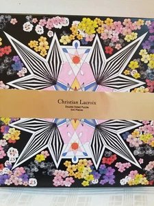 Rompecabezas Christian Lecroix 2 Doble Cara Flores Galaxia Completo 500 piezas - Imagen 1 de 4