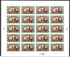 Scott #3854 Pane of 20, 37c Lewis & Clark--FLAWLESS! 2024 Cat. $22.50 - Picture 1 of 1