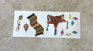 🔥VINTAGE Creative Memories Stickers SPANISH TRAVEL PINATA SHAWL NLA NOS * - Picture 1 of 1