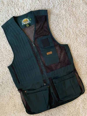 Cabela’s Men’s Fishing Hunting Vest Outdoor Gear Mesh Size L - Image 1 of 4