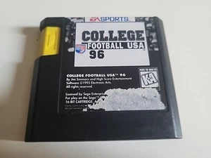 College Football USA 96 Sega Genesis - Cartridge Only - Tested & Works - Picture 1 of 4