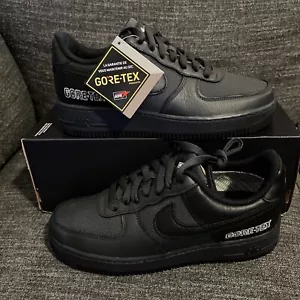 Nike Air Force 1 One Low GTX GoreTex BLACK ANTHRACITE GREY CT2858-001 Sz 6 Men's - Picture 1 of 5