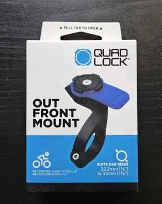 GENUINE Quad Lock Out Front Bike Mount Cycle Bicycle Phone Pro Holder Handlebar - Image 1 of 3