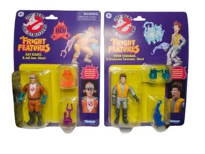 SEALED NEW GHOSTBUSTERS FRIGHT FEATURES 2024 SET Of 2 RAY PETER LOT SLIGHT BEND - Picture 1 of 4