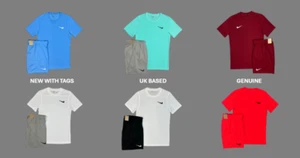 Men’s Nike Dri Fit Tshirt & Short Matching Set - New With Tags- S, M, L, XL, XXL - Picture 1 of 18