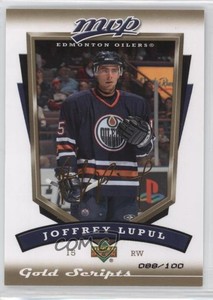 2006-07 Upper Deck MVP Gold Script /100 Joffrey Lupul #121