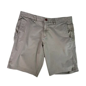 ROBERT GRAHAM Casual Shorts Cotton Grey Mens Size 32 - Picture 1 of 7