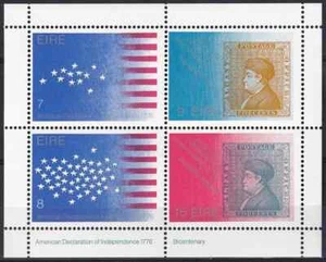 Irland 1976 Yvert SS 2 USA Bicentennial MNH - Bild 1 von 1