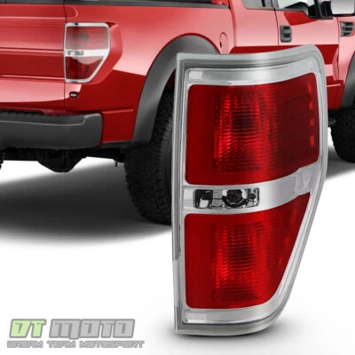 2009-2014 Ford F150 F-150 Pickup Truck Chrome Trim Tail Light Brake Lamp RH Side - Image 1 of 4