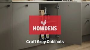 Matt Croft Grey Howdens Base Unit Door 600 Full height