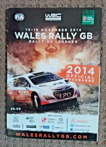 Wales Rally GB Official Programme 2014 - Picture 1 of 2