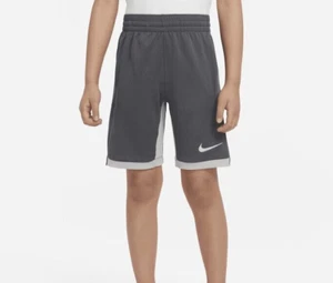 Nike (Kids) Boy's 8"  Grey Dry Trophy Training Short (939655-021) Size: Large - Picture 1 of 3