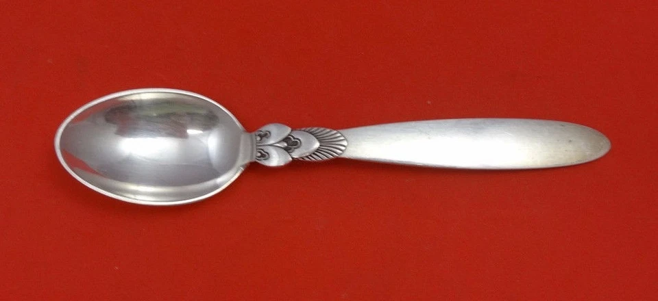 Cucharadita pequeña de plata esterlina Cactus de Georg Jensen de 4 7/8" vintage Foto 1 de 1
