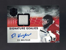2022-23 Leaf In the Game Used Signature Goalies ED BELFOUR Auto Jersey #20/25