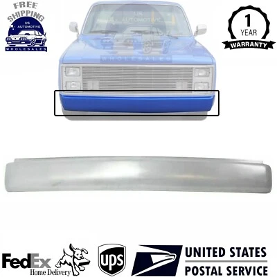 New Front Bumper Primed For 1981-1987 Chevrolet & GMC C/K/V/R Series Pickup Foto 1 de 4