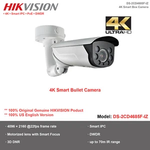 Original Hikvision DS-2CD4685F-IZ 4K Smart Bullet Camera with Motorized lens - Bild 1 von 6
