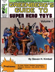 Greenberg's Guide To Super Hero Toys Vol 1 Hard to Find - Picture 1 of 8