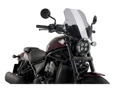 Puig Bat Pantalla Parabrisas Luz Humo para Honda CMX1100 Rebel DCT (21-25) Foto 1 de 4