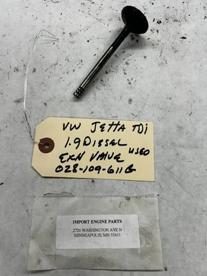 VÁLVULA DE ESCAPE *USADA* SE ADAPTA A VOLKSWAGEN JETTA 1.9 TDi DIESEL 1998-04 028-109-611G Foto 1 de 3