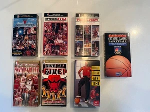 Vintage Chicago Bulls and Michael Jordan VHS Tapes - Picture 1 of 8