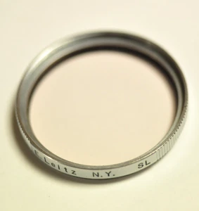 Filtro Leica Leitz 39mm SL Skylight E LEITZ NY. - Imagen 1 de 8